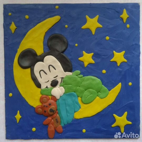 Картина из пластилина 