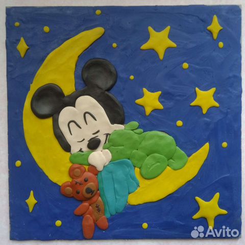 Картина из пластилина 