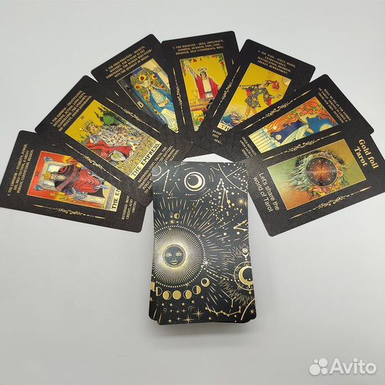 Позолоченные карты таро / Gold Foil Tarot