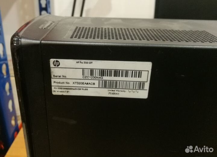 Корпус системного блока HP. Mini ATX