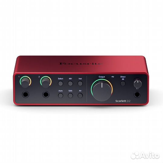Focusrite Scarlett 2i2 4th Gen (Новый)