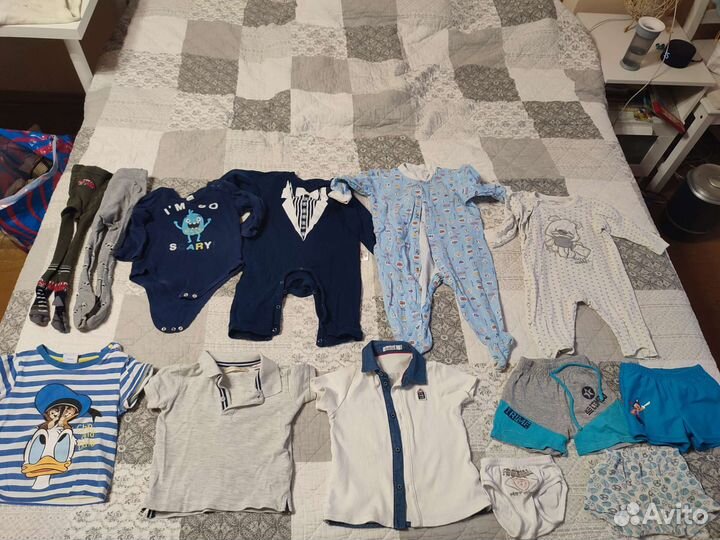 Вещи пакетом на мальчика 12-18 месяцев