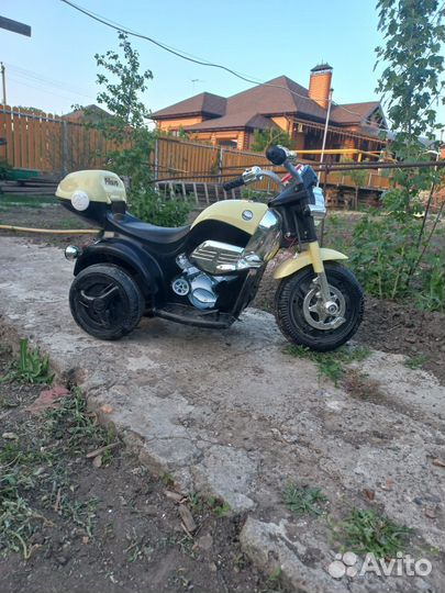 Электрический мотоцикл детский