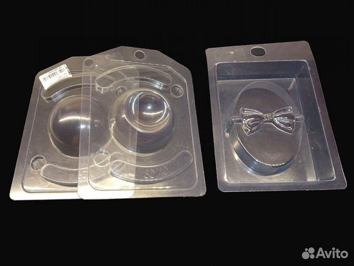 Формы для мыла и бомбочек пластиковые