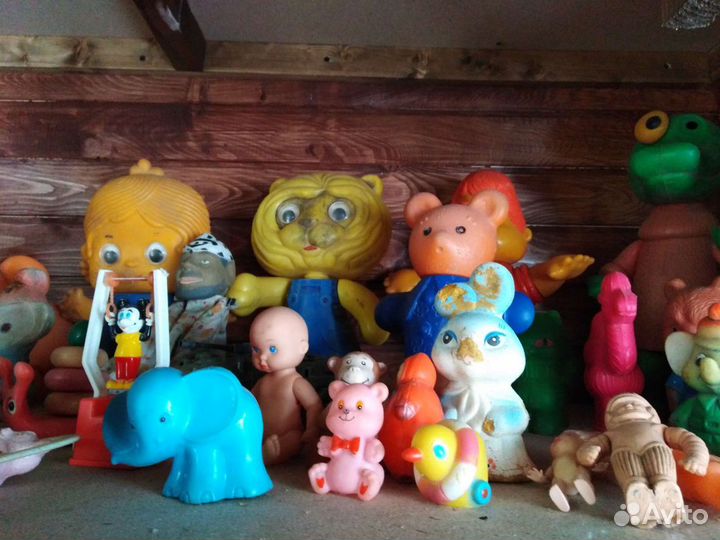 Детские игрушки времен СССР