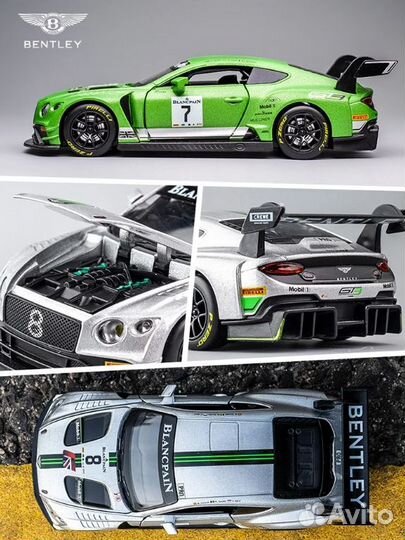 Bentley Continental GT свет/звук