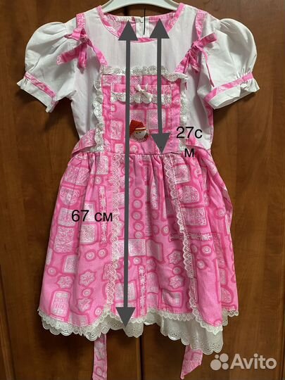 Платье для девочки 7-8 лет