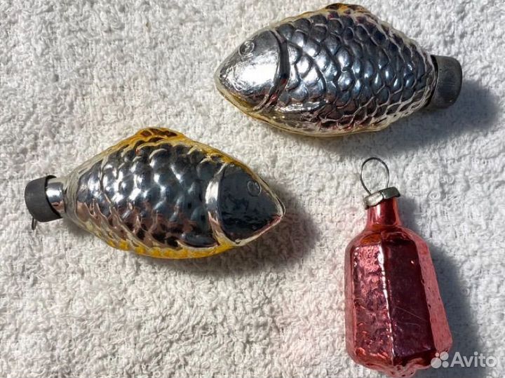 Елочные игрушки СССР советские. Разные