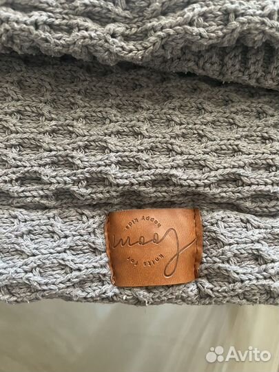 Конверт-плед 2в1 Universal вязаный loomknits