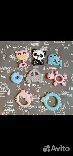 Силиконовый прорезыватель