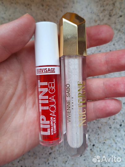 Тинт luxvisage + тени nocturne