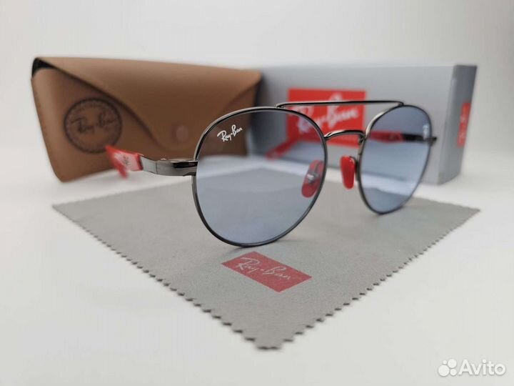 Очки Ray Ban 3696-M F001/80 Ferrari Blue Стекло