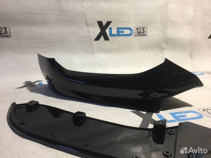 Сплиттер губа BMW 1 F20 M LCI Performance рест