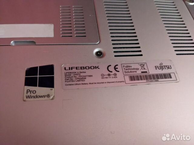Ноутбук i5 + 16Gb RAM + SSD 256 Gb Fujitsu объявление продам