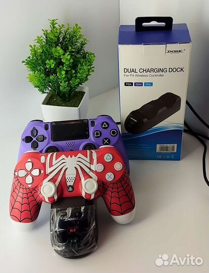 Зарядное устройство,станция для геймпадов PS4