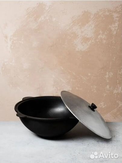 Казан чугунный 12 литров новый
