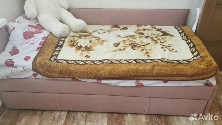 Мягкая кровать диван детская