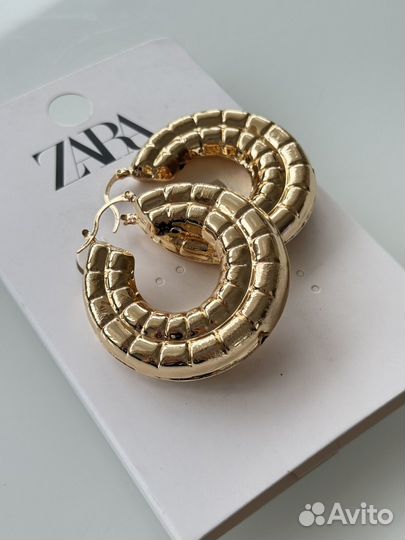 Серьги Zara новые