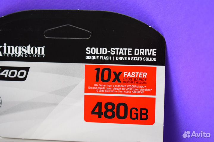 SSD KingSton 480 гб 2.5