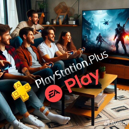 Игры И подписки ps plus, ea play на ps4-5