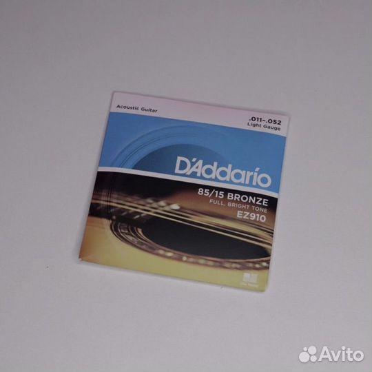 Струны для акустической гитары D'Addario