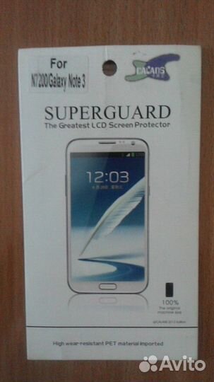 Защитная плёнка samsung Galaxy Note 3