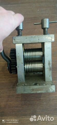 Вальцы ювелирные бу