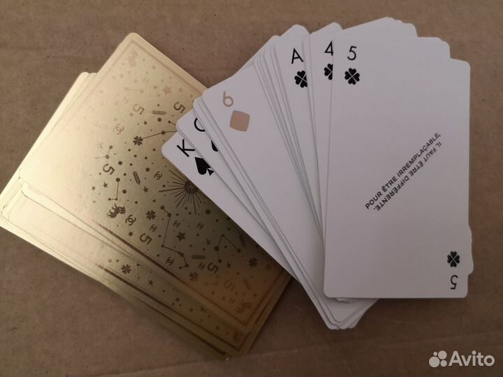 Карты игральные Chanel