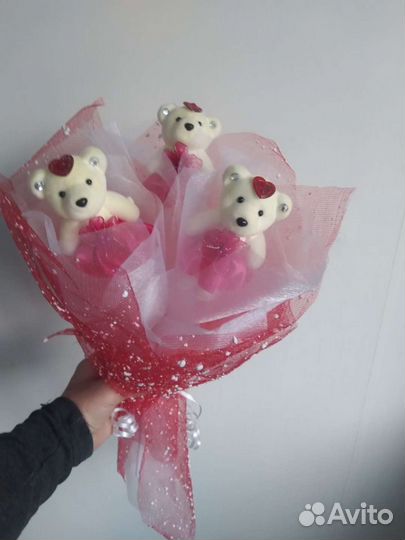 Букет из мягких игрушек