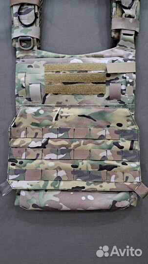 Передняя панель плитника бронежилета на 8 ячеек