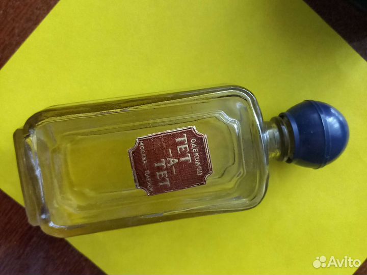 Флакон от одеколона тет-А-тет