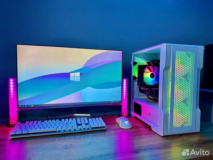 Игровой пк Intel Core i5-10400F/GTX 1660Ti/Монитор