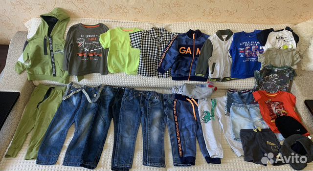 Вещи пакетом на мальчика с 92-104 (110)