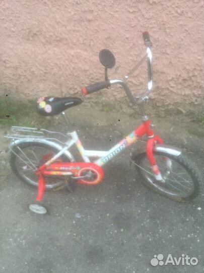 Детский велосипед 4 колесный