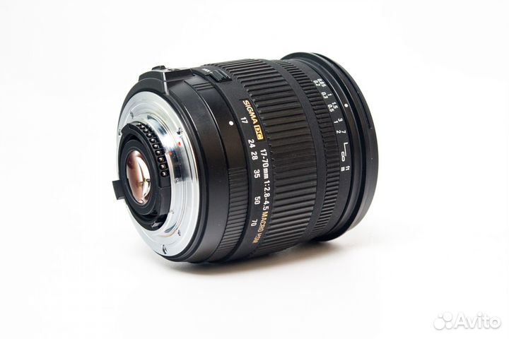 Sigma DC 17-70mm f2.8-4.5 Macro HSM для Nikon