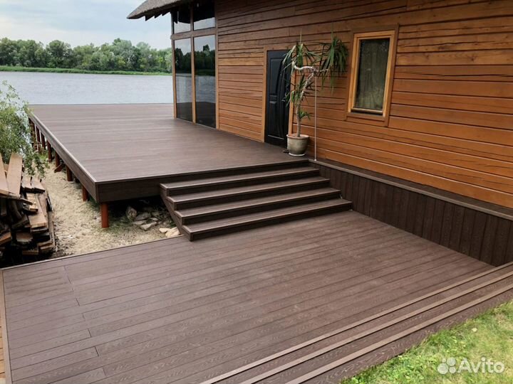 Монтаж террасной доски