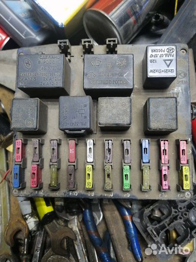 Блок предохранителей ваз 2112