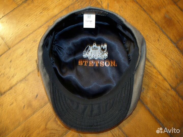 Мужская кепка Stetson, made in USA, лён, L, XL
