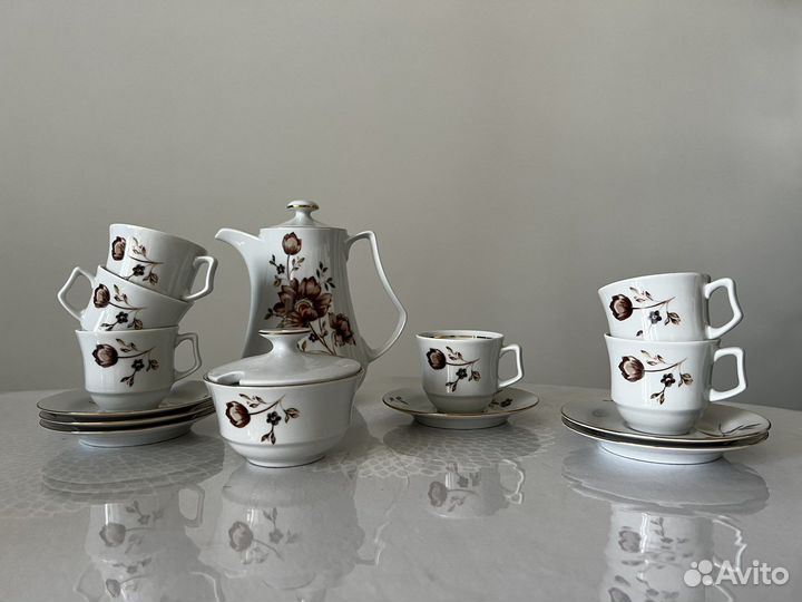 Кофейный сервиз ГДР