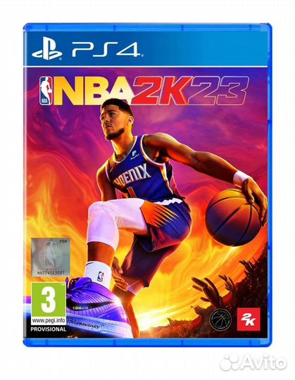 Sony PS4 диск NBA 2K23, абсолютно новый, запечатан