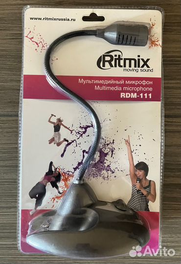 Микрофон для Пк Ritmix Rdm-111