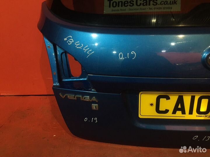 Дверь багажника задняя Kia Venga хетчбэк G4FA 1.4L