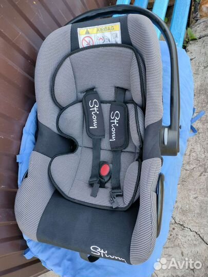 Люлька переноска автомобильная для новорожденных