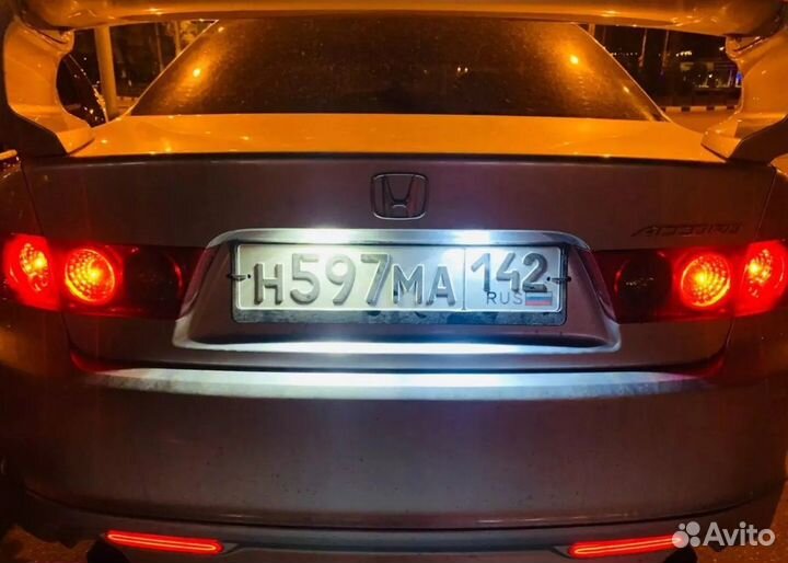 Подсветка номера Honda Accord Civic Pilot Acura