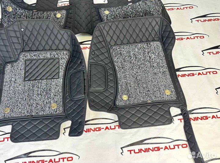 Ковры салона 3D Toyota LC Prado 150 / GX460