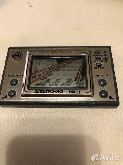 Игра электроника автослалом СССР им