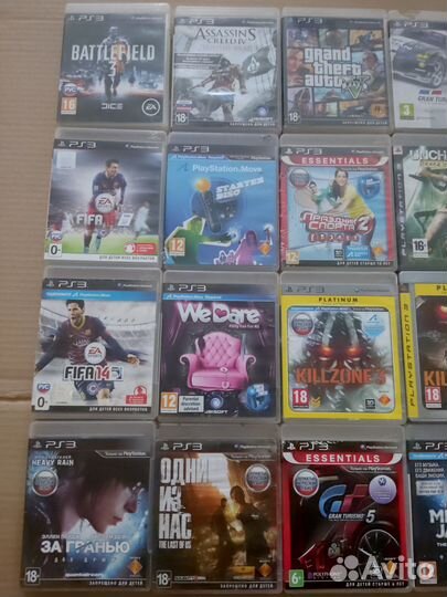 Коллекция из 20 лицензионных хитовых PS3 игр