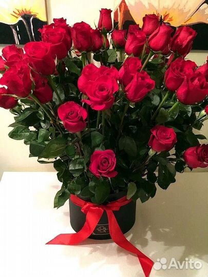 Цветы розы букет