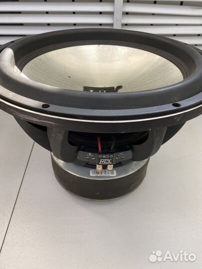 Р10 сабвуфер mtx thunder 9500