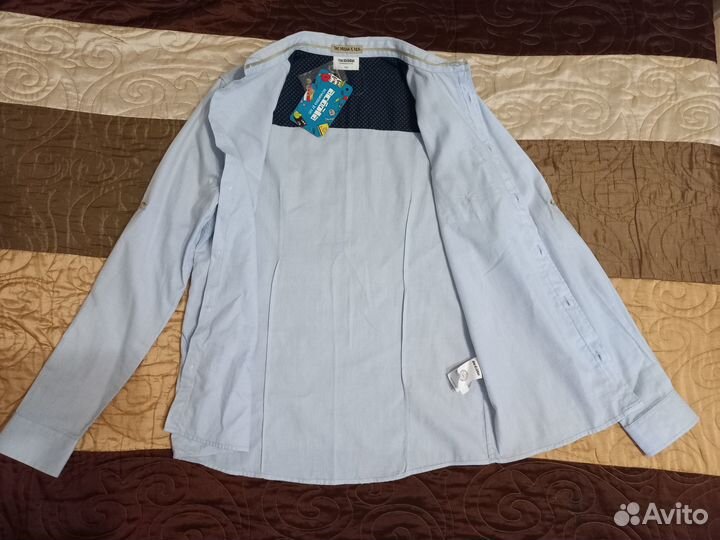 Рубашка новая для мальчика 140 146
